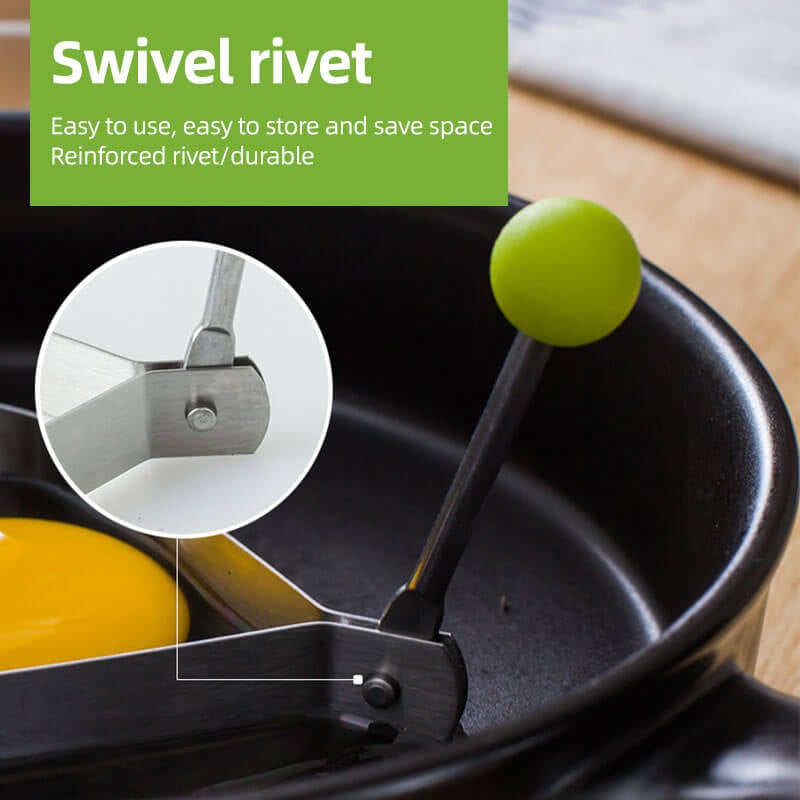 🔥Last Day Sale 49%🔥Stainless Steel Fried Egg Molds(5 Pcs)