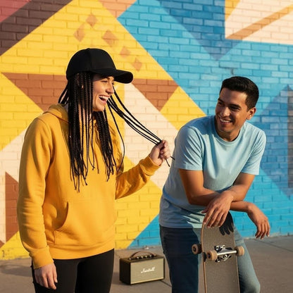 Braided Wig Baseball Cap – Snapback Hat with Attached Dreadlock Braids