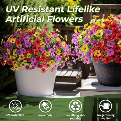 🌺Vibrant Artificial Flowers: 365 Days of Spring 🌿🌿