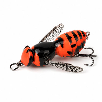 49% OFF – 🐝 Bionic Wasp Topwater Lure That Triggers Explosive Strikes