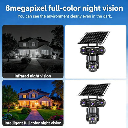 📹 6K PTZ Security Camera | 360° Coverage & Smart Tracking