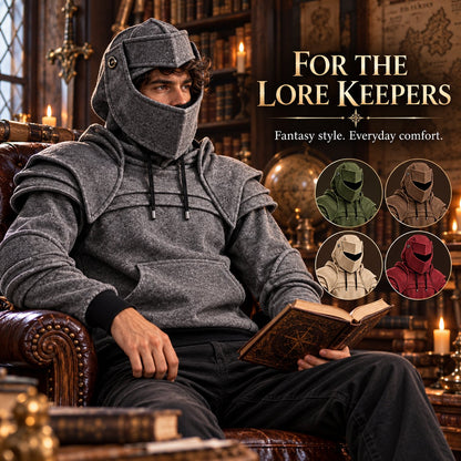 ⚔️ The Ultimate 2-in-1 Knight Hoodie