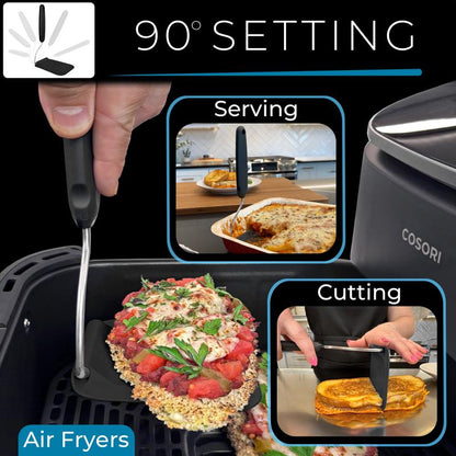Spatula with adjustable angles - BPA/BPS and PFAS free.  Non-Toxic