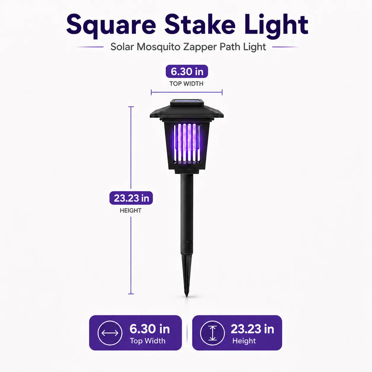 ☀️ Solar Mosquito Zapper Light 🦟