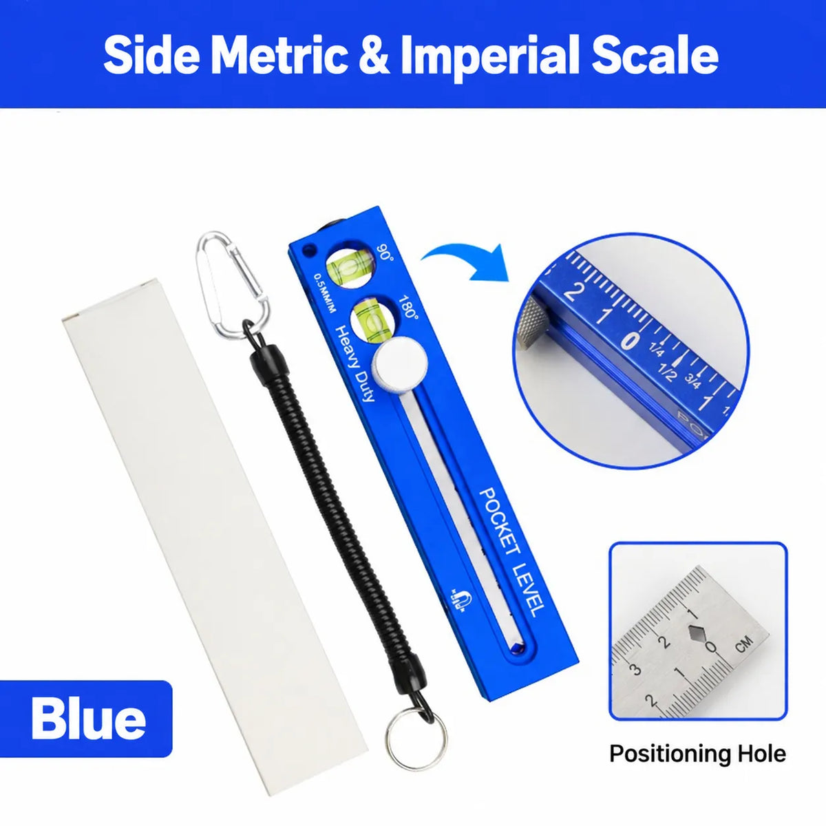 📏✨ Multifunction Measuring Gauge & Level — Measure, Align & Mark with Precision!