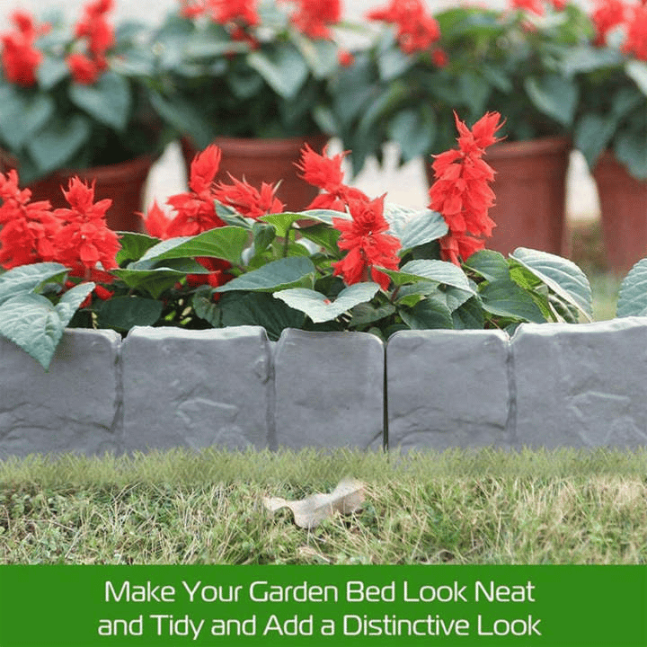⚡Hot Sales 49% OFF🔥Imitation Stone Garden Fence - DIY Garden Edging Border