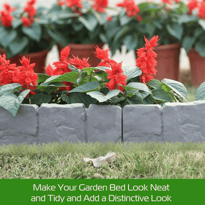 ⚡Hot Sales 49% OFF🔥Imitation Stone Garden Fence - DIY Garden Edging Border