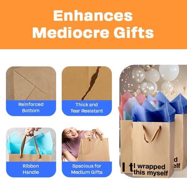 🔥LAST DAY 49% OFF - 😂MilkToast Snarky Gift Bag🎁Funny Gift Bags(✨5 pcs/Set)