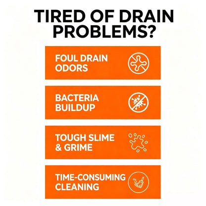 🔥LAST DAY ONLY | 24% OFF🔥Kitchen Bathroom Drain Odor Eliminating Effervescent Tablets