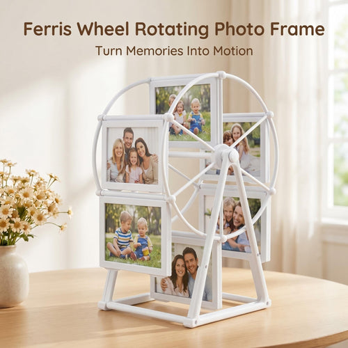 🖼️Rotating Ferris Wheel Photo Frame – Turn Your Memories Into Motion
