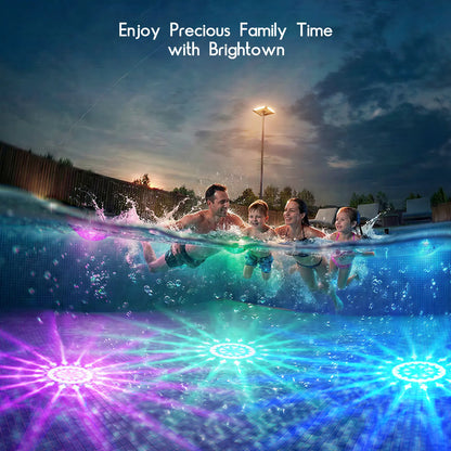☀️ Solar Floating Pool Lights | Remote Control 12+ Light Effects