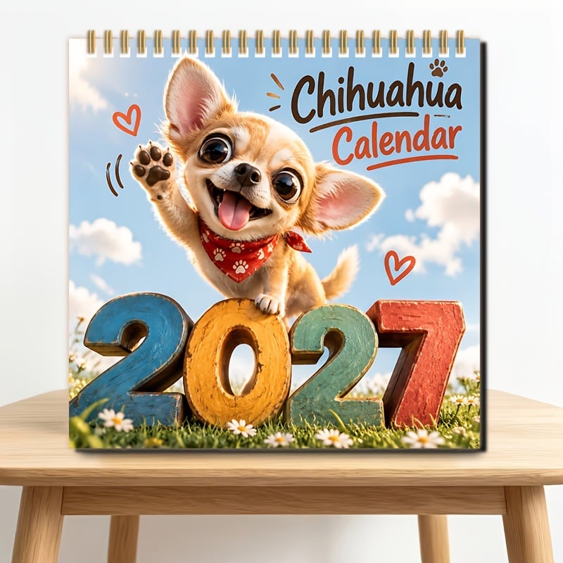 🐕2027 New Chihuahua Wall Calendar🔥