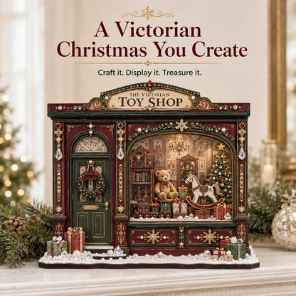 🎄Victorian Toy Shop DIY Craft Kit | Handmade Christmas Miniature Decor