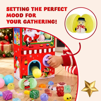 🎅Christmas Sale🎅 Advent Calendar 2026 Christmas Gachapon Squishy Toys 24 Pcs,&Halloween Advent Calendar(✨Buy 2 Free Shipping)