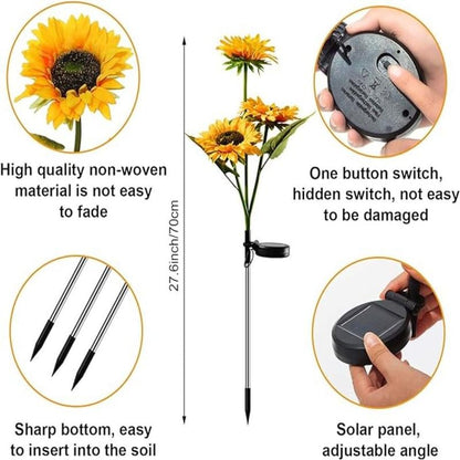 🌻Solar LED Sunflower Garden Lights🌞