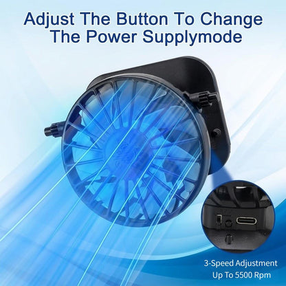 🔥2026 New 3-Solar-Fan Cooling Hat — UPF50+ Sun Protection, Triple-Power Rechargeable, & Water-Resistant