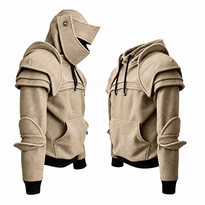 ⚔️ The Ultimate 2-in-1 Knight Hoodie