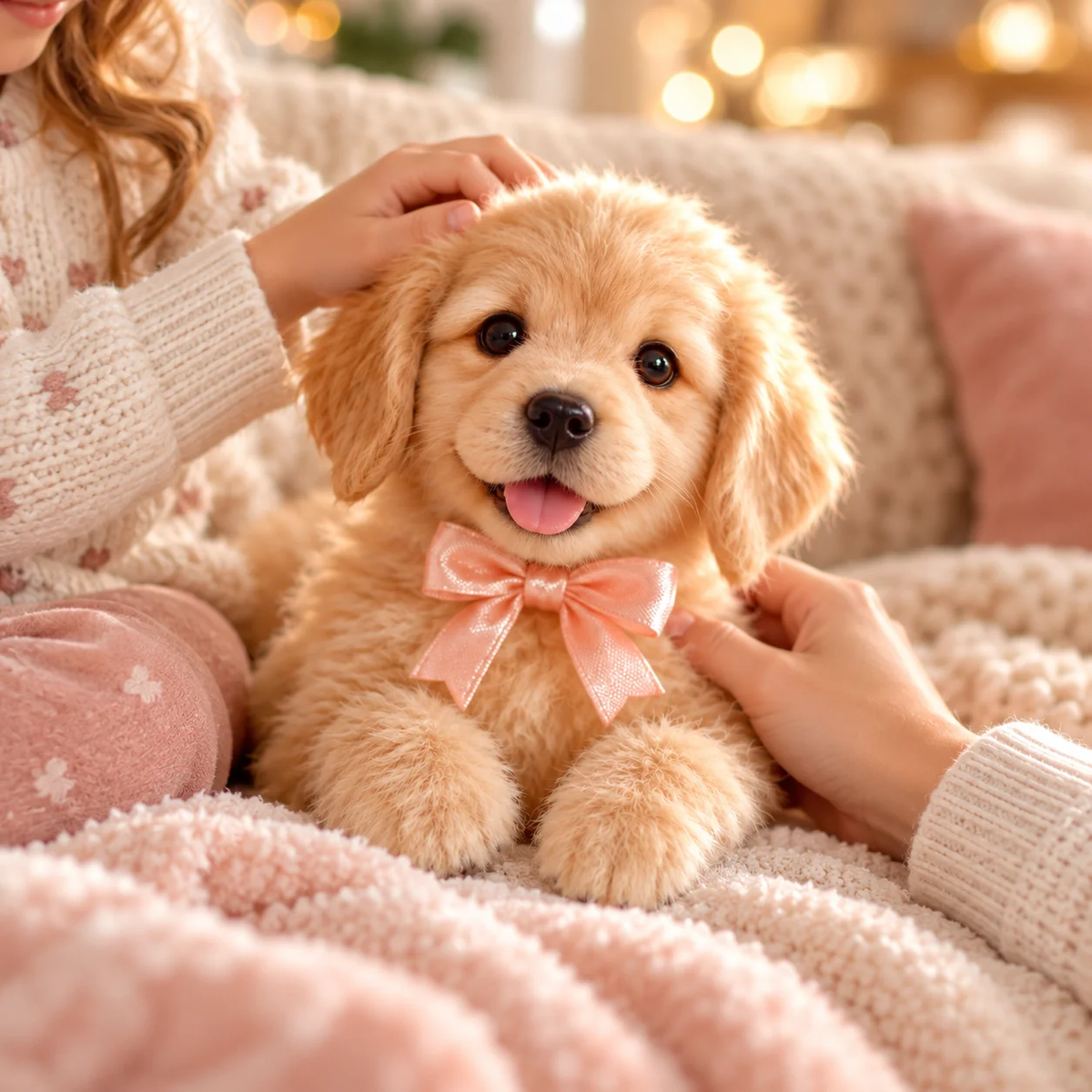 🔥Black Friday Deal🎄49% OFF🐕🐾 Golden Buddy™ Realistic Robot Golden Retriever Puppy