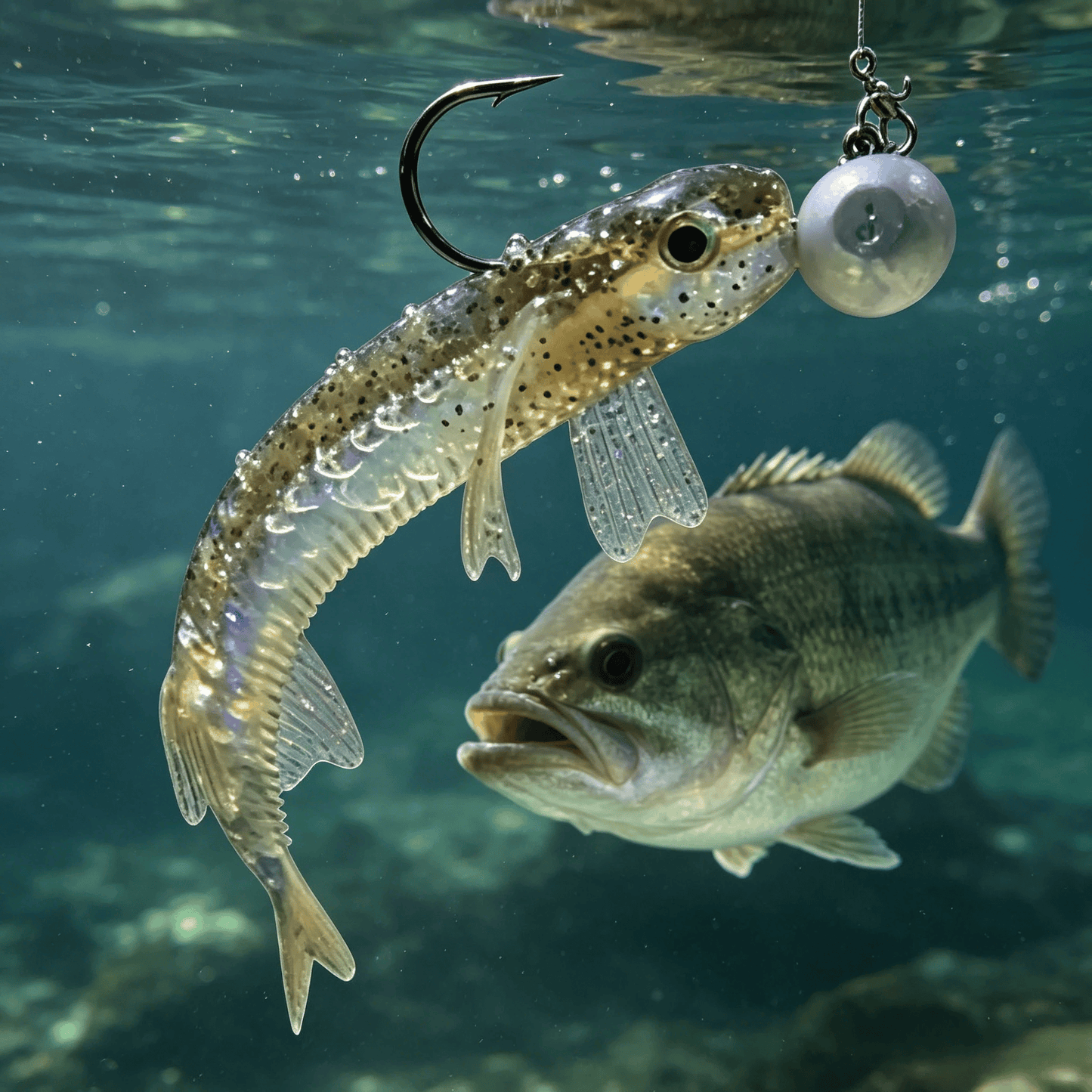 🔥2026 HOT SALE 49% OFF 💥🐟️Realistic transparent fishing lure🎣