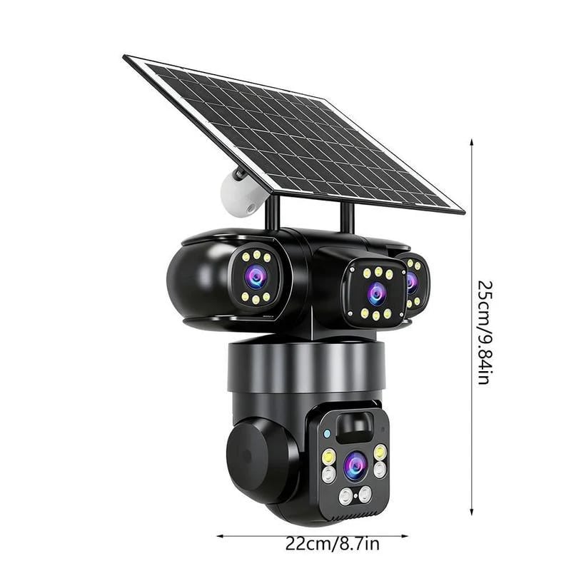 📹 6K PTZ Security Camera | 360° Coverage & Smart Tracking