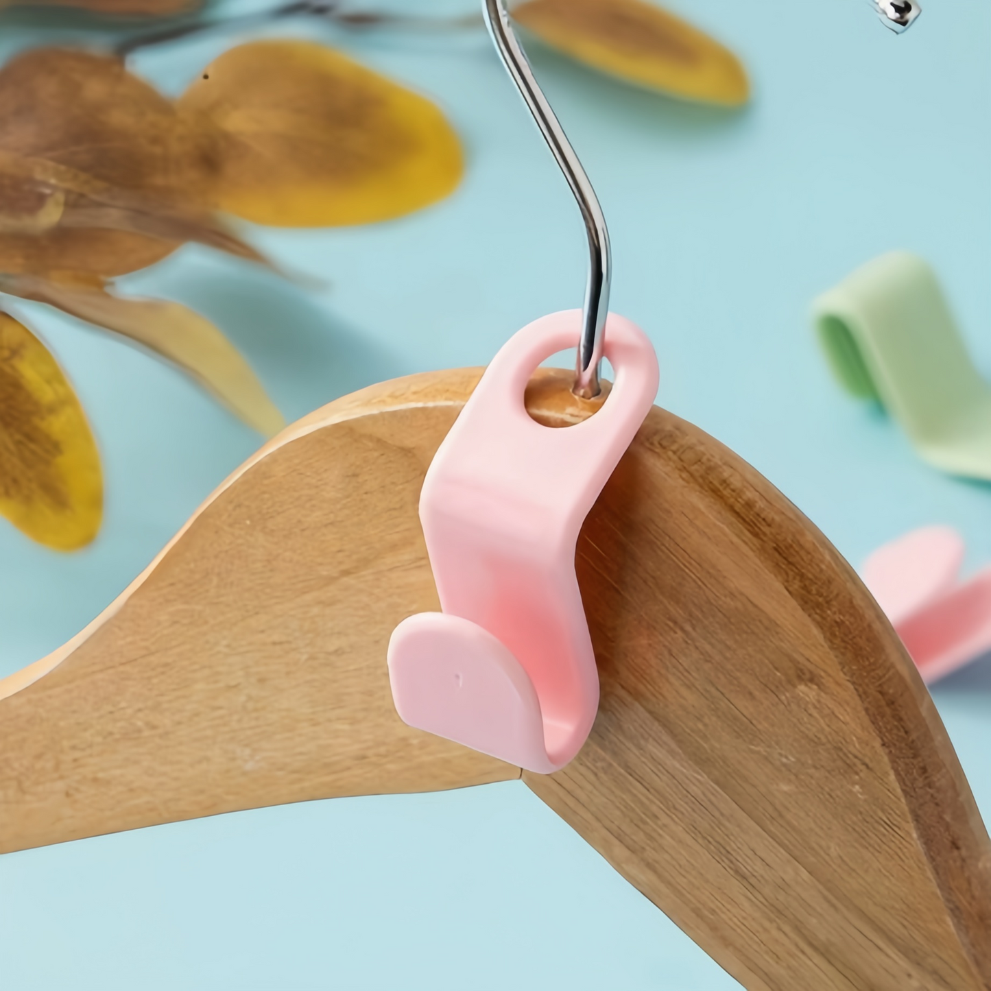 40 Pcs Clothes Hanger Connecting Hooks
