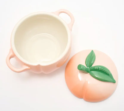 🍓 Le Creuset Mini Fruit Cocotte - 16oz Stoneware, Oven-Safe & Adorable for Baking & Serving!