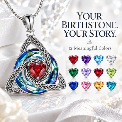 Celtic Birthstone Shield: Wear Your Protection & Story ✨