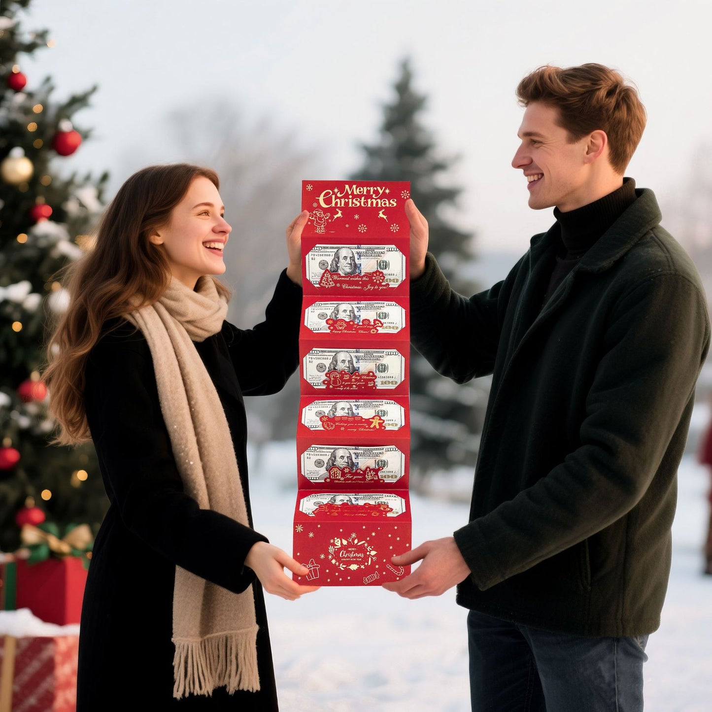 🎉Celebrate and love💗🎄Christmas gift envelope