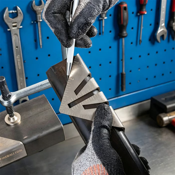 Professional Heavy Duty Metalworking Miter Square – Precision Layout Tool