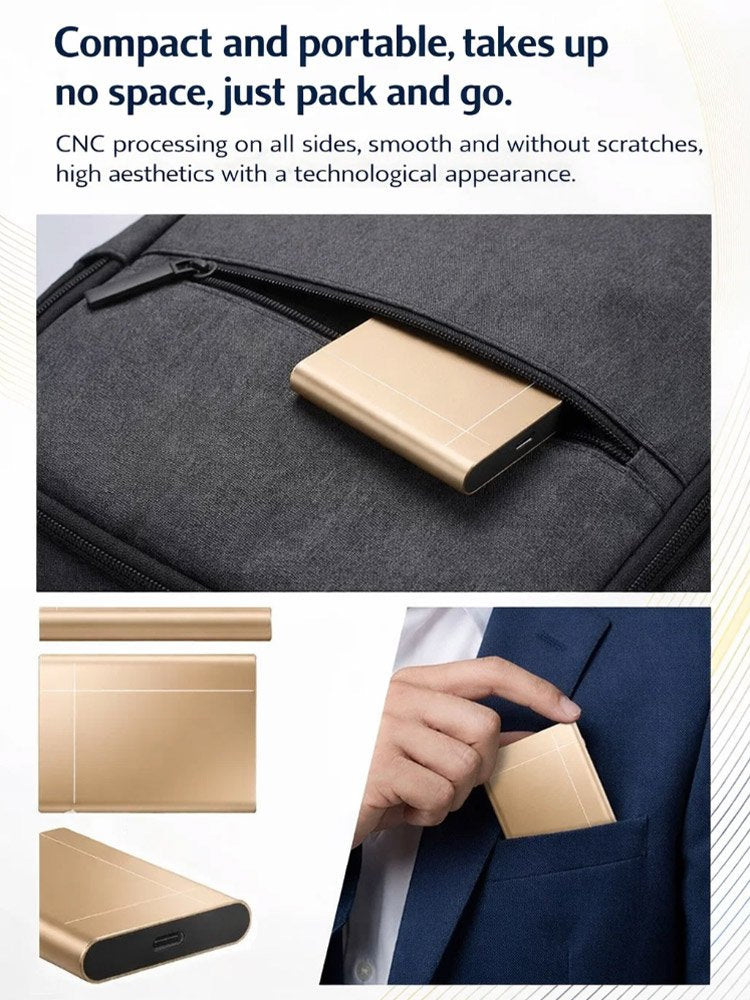 ⚡ High-Speed Portable SSD – Compact External Solid-State Drive