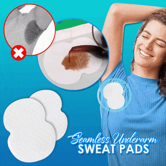 Stay Dry & Confident: Invisible Underarm Sweat Pads | Anti-Stain & Odor Protection Armpit Guard