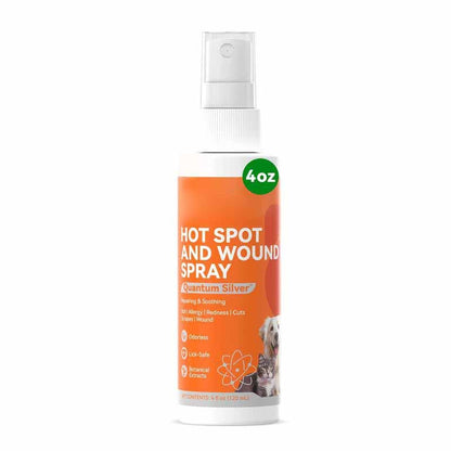 🐶Itch Relief Spray –Vet Recommended Skin Soothing Quantum Silver Spray for Dogs & Cats