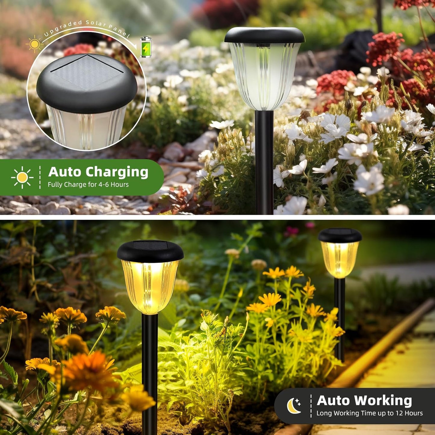 BUY 4 FREE SHIPPING🔥🔥Solar Powered Landscape Lights