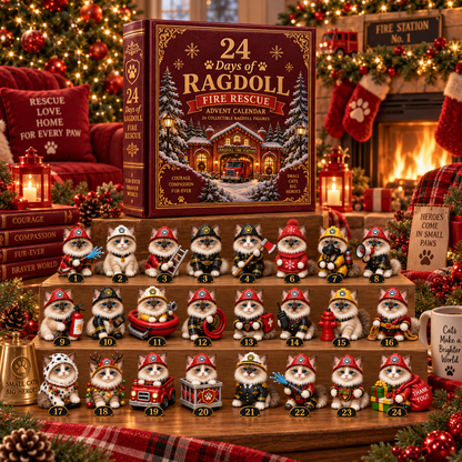 24 Days of Courage & Cuddles — Ragdoll Fire Rescue Advent Calendar 2026