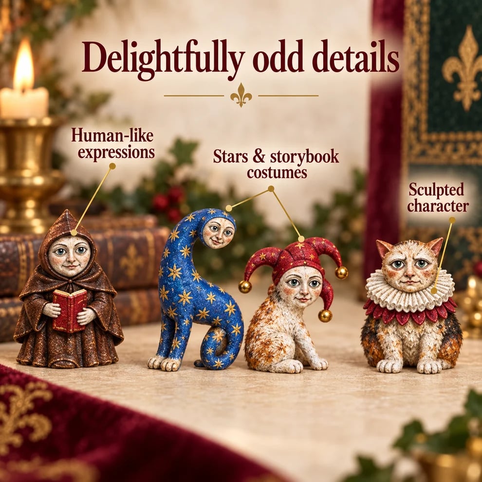 🐈🏰 24 Days of Ugly Medieval Cats – Hilariously Weird Cat Advent Calendar 2026