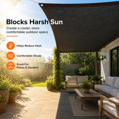 Black Sun Shade Net❤️‍🔥BUY 2 GET FREE SHIPPING