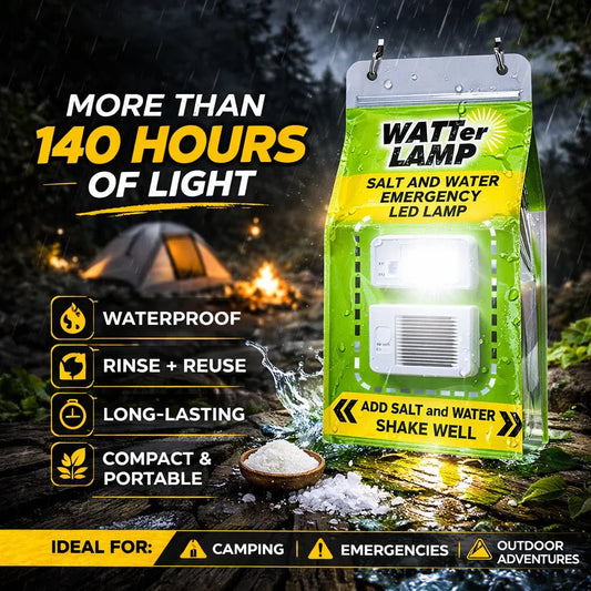 Saltwater Emergency Lamp – Battery‐Free Survival Light