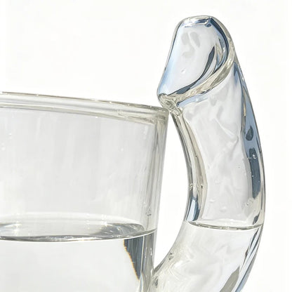 FUN D-CUP SHAPED GLASS COCKTAIL GLASS