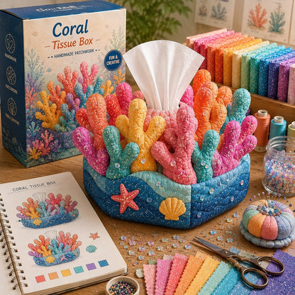 🐳 DIY Ocean Animal Tissue Box Kit✨❤️‍🔥BUY 2 GET FREE SHIPPING