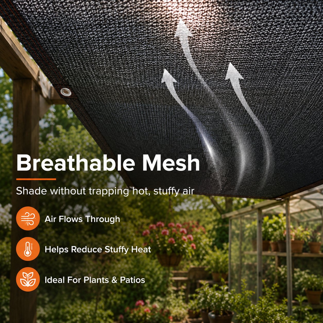 Black Sun Shade Net❤️‍🔥BUY 2 GET FREE SHIPPING