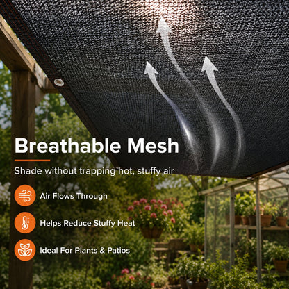 Black Sun Shade Net❤️‍🔥BUY 2 GET FREE SHIPPING