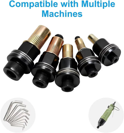 Head Rivet Nut Tool-M3 M4 M5 M6 M8 Rivnut Kit-Carbon Steel Rivnut Set.
