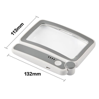 Folding Handheld MagnifyingGlass with Light for Reading