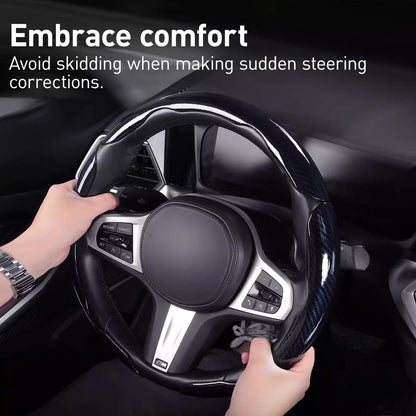 🚘Non-Slip Car Steering Wheel Cover for 15 Inch Wheels
