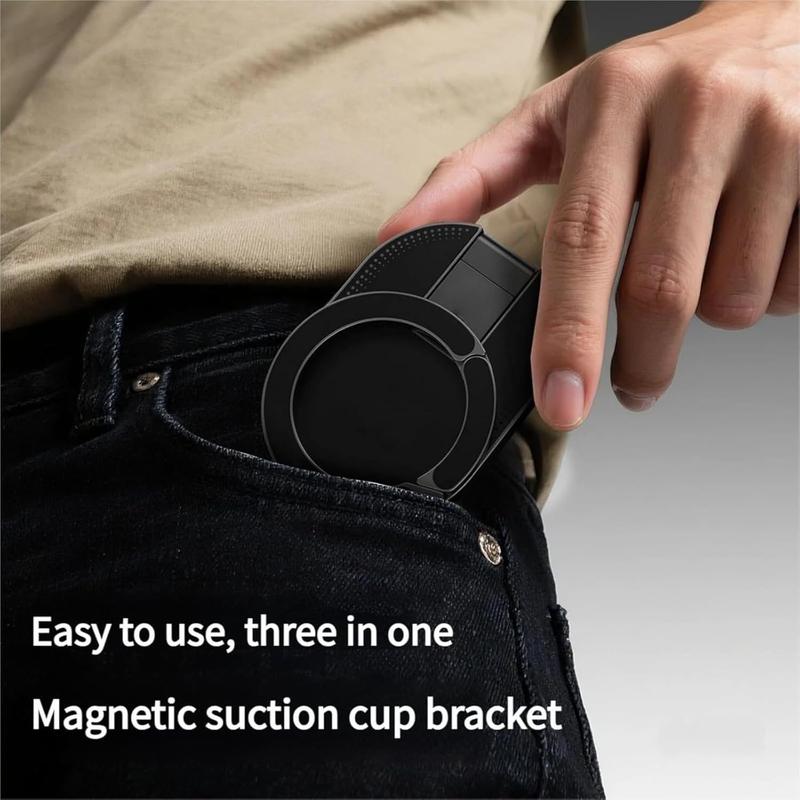 Suction Cup Magnetic Carabiner Phone Holder