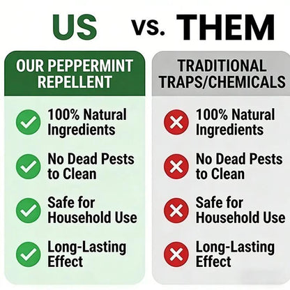 🌿12-Pack Natural Rodent Repellent Balls – Maximum Strength Peppermint Oil Pest Deterrent