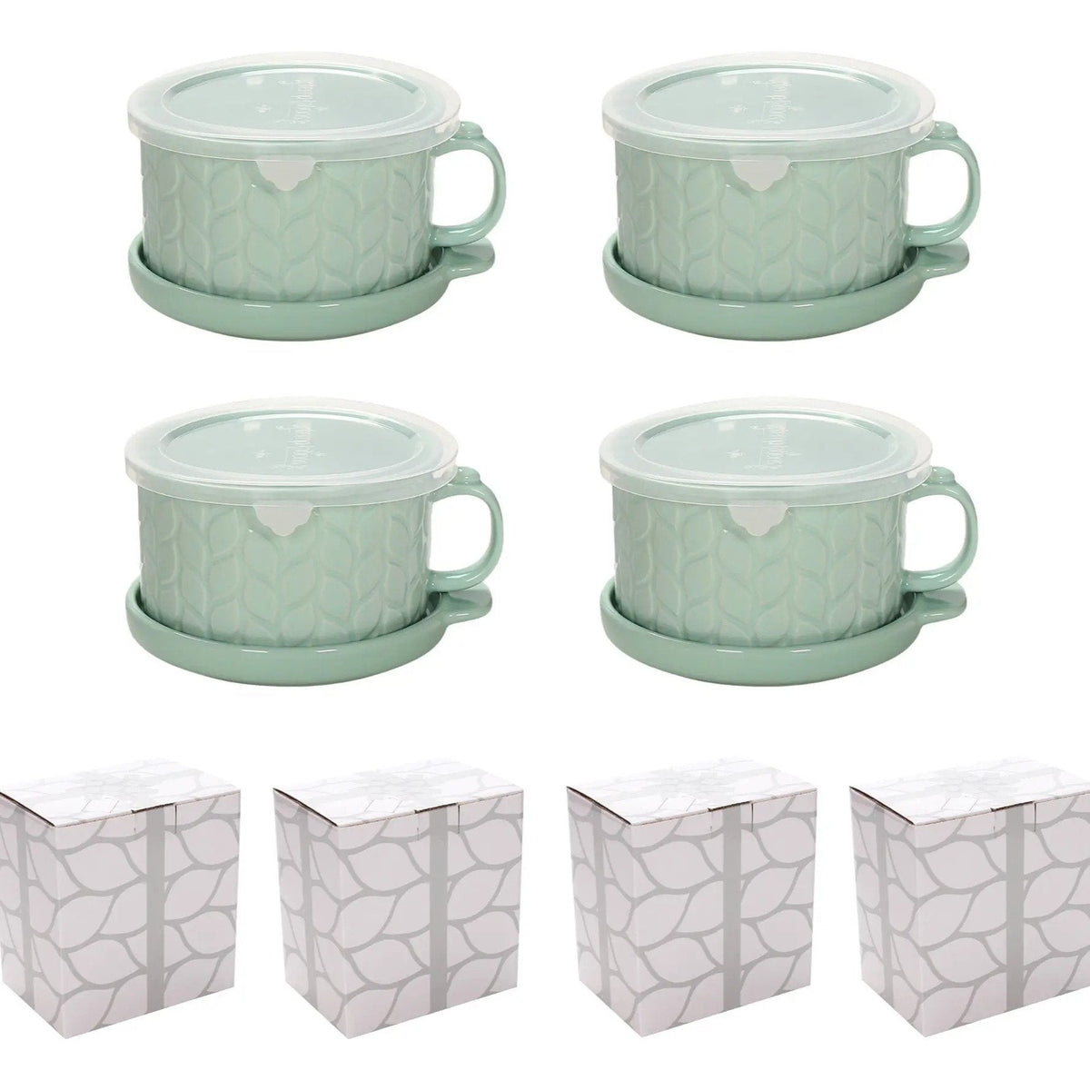 1 PCS 25-oz Mug Meals w/ Lid-its & Gift Boxes