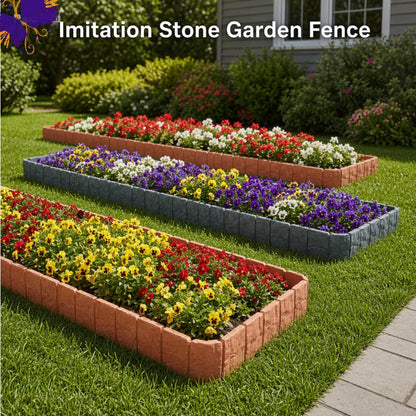 ⚡Hot Sales 49% OFF🔥Imitation Stone Garden Fence - DIY Garden Edging Border