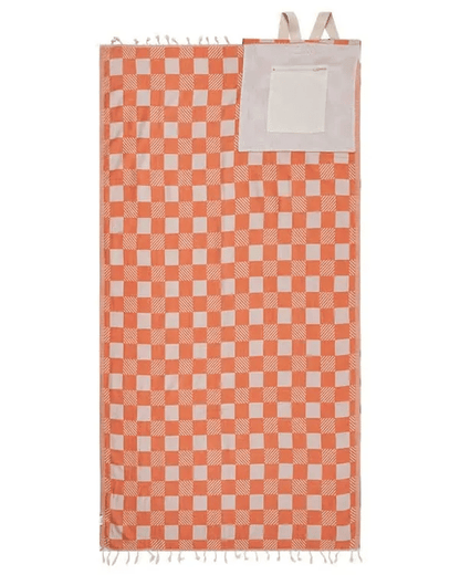 🏖️2-in-1 Convertible Towel & Backpack with Inner Zip Pocket & Sand-Repelling Fabric