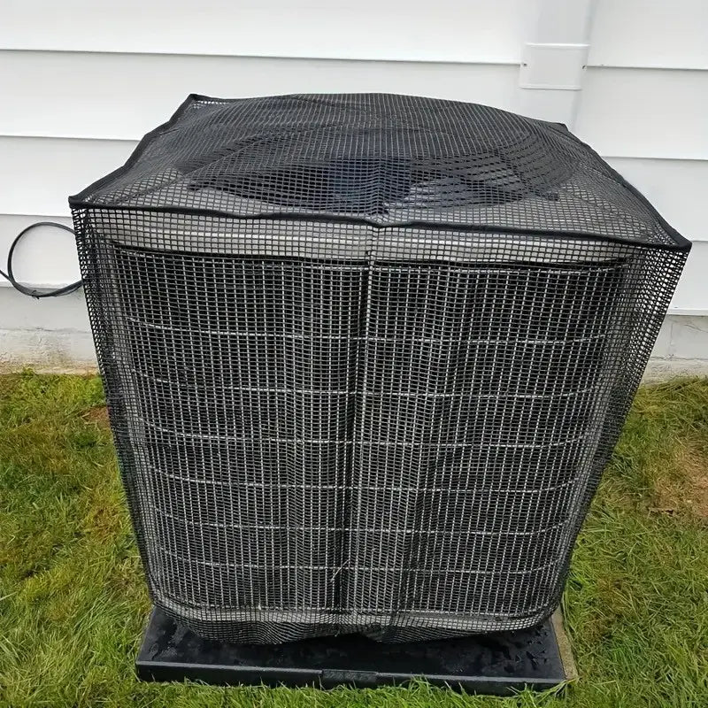 Durable Air Conditioner Cover, Full Mesh AC Protector, Heavy-Duty Outdoor Protection